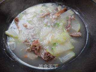 Winter Melon Duck Bone Soup recipe