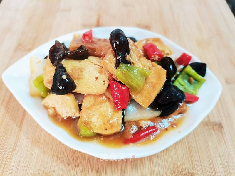 Three Fresh Fried Tofu recipe