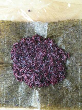 Black Rice and Seaweed Stuffed Rice recipe