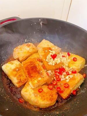 💯 Crispy on The Outside and Tender on The Inside💯 Fried Tofu with Strong Fragrant Sauce🔥 recipe