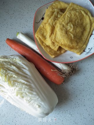 Stir-fried Cabbage with Dried Tofu recipe