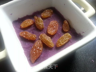 Purple Potato Mashed Baked Pudding recipe