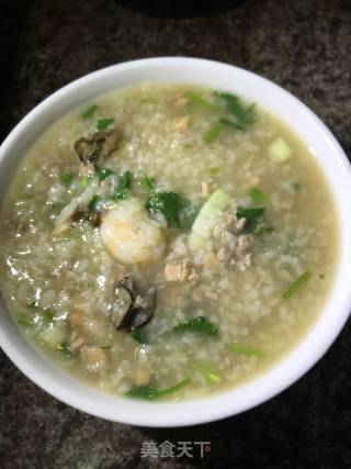 Squid Seafood Porridge recipe