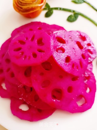 Rouge Lotus Root Slices recipe