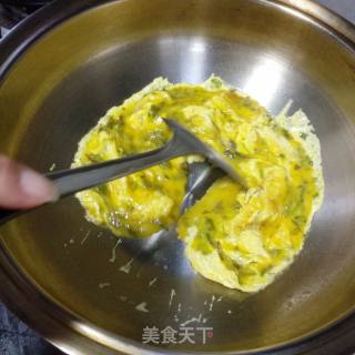 Scrambled Eggs with Spring Buds recipe