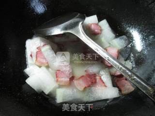 Braised Winter Melon with Bacon recipe