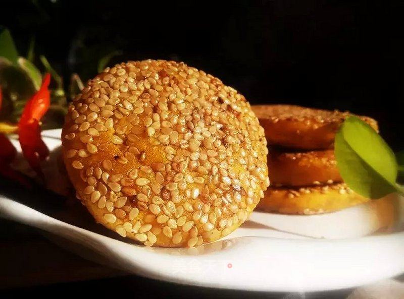 Children's Favorite-pumpkin Glutinous Rice Bean Paste Cake recipe