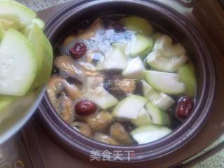 Shrimp and Courgette Chicken Soup recipe