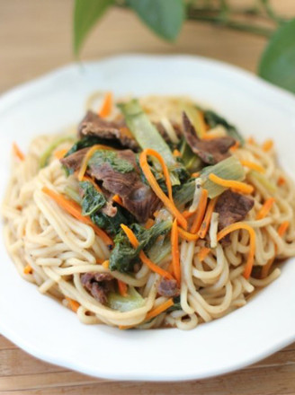 Shacha Beef Braised Noodles recipe