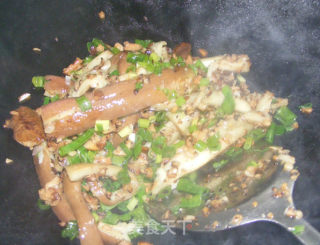 Steamed Eggplant with Mushrooms and Garlic recipe
