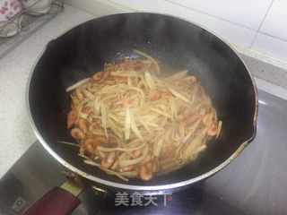 Stir-fried Shrimp with Rice White recipe