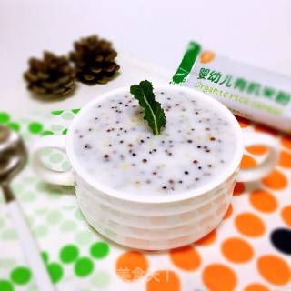 【milk Quinoa Rice Cereal】6m+ recipe