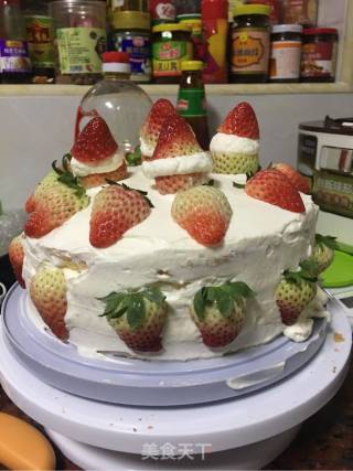 Strawberry Cake recipe