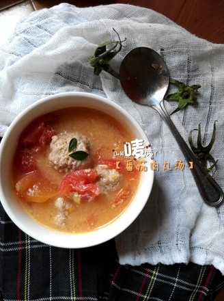 Tomato Meatball Soup recipe