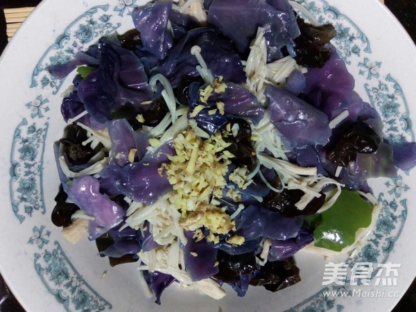 Purple Olive Mixed Needle Mushroom recipe