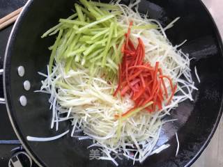 Hot and Sour Potato Shreds recipe