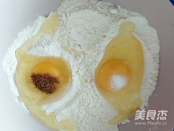 Egg and Leek Pancakes recipe