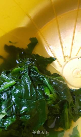Cashew Spinach Tower recipe
