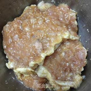 Oil-free Fried Pork Chop recipe