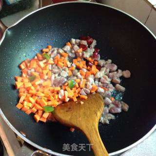 #trust之美#kong Bao Diced Meat recipe