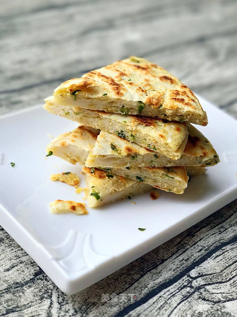 Crispy Okara Cake recipe