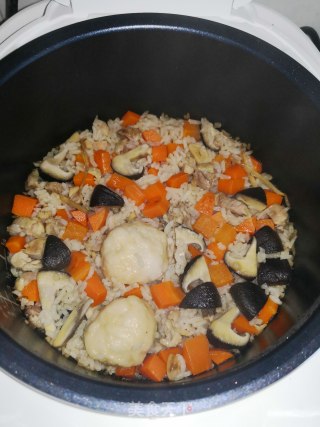 Chicken Drumstick Claypot Rice recipe