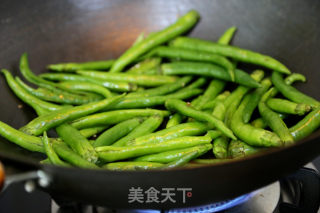 Stir-fried Pork with Watercress and Green Pepper recipe