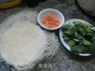 Kaiyang Green Vegetable Rice Noodles recipe