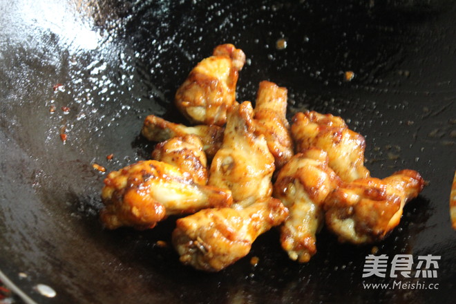 Spicy Chicken Root Wings recipe