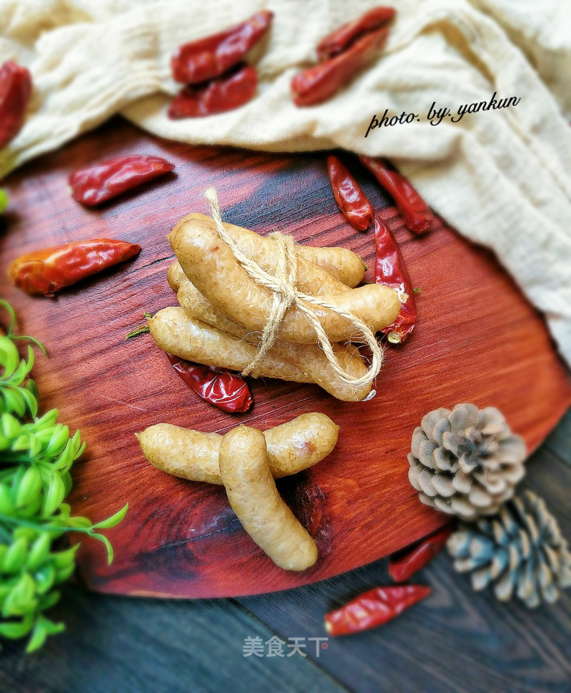 Homemade Sticky Rice Sausage recipe