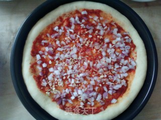 Shrimp and Ham Pizza recipe