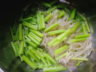 Cold Vegetables: Gendar Vegetables Mixed with Vermicelli recipe