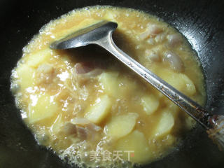 Beef Tendon Vermicelli Boiled Potatoes recipe