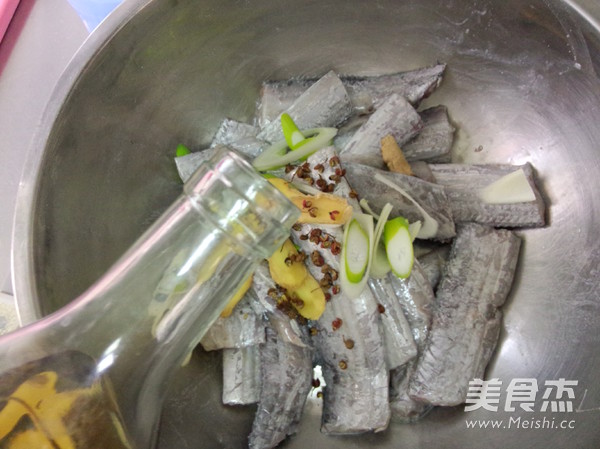 Fried Saury recipe