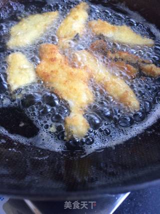 Fried Cod Sticks recipe