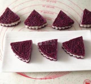 Healthy Purple Potato Yam Cake recipe