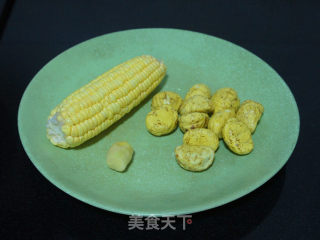 Chestnut Corn Fan Bone Soup recipe