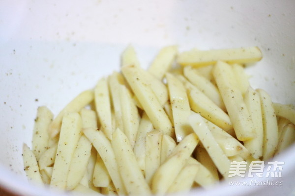Homemade Healthy Fries recipe