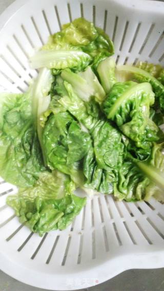 Lettuce in Oyster Sauce recipe