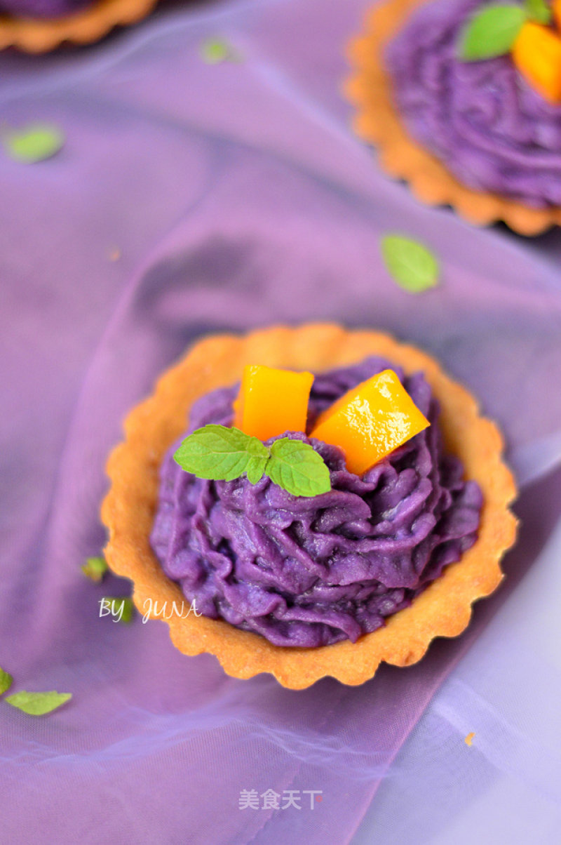 Purple Sweet Potato Tower recipe