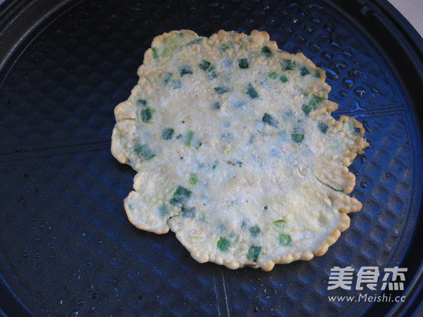 Leek Egg Pancake recipe