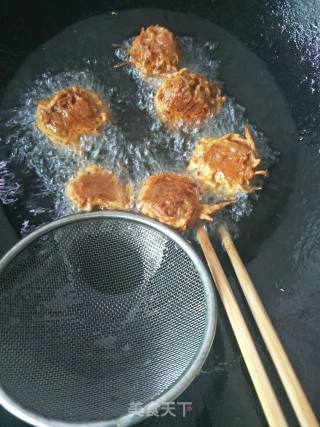 Fried Radish Meatballs recipe