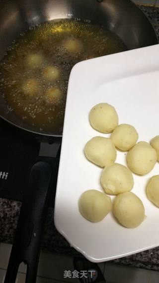 Mashed Potato Meatballs recipe