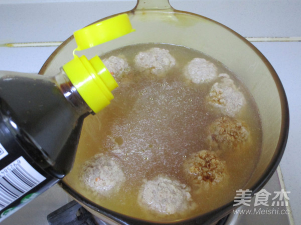 Vermicelli Meatball Soup recipe