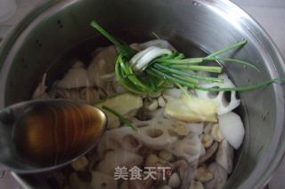 Quail Lotus Root Soup recipe