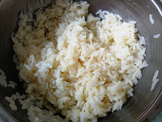 Cucumber Chicken Fried Rice recipe