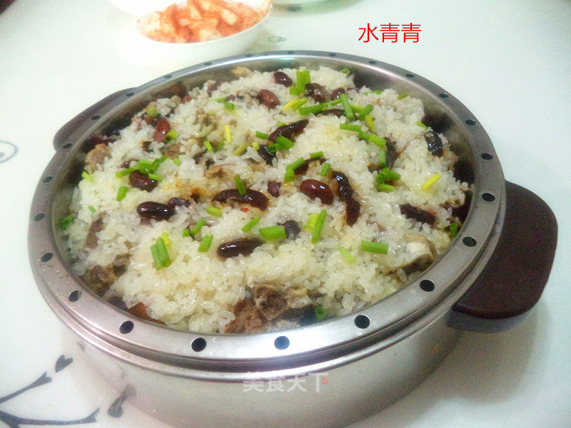 Pork Ribs and Sticky Rice Claypot Rice recipe