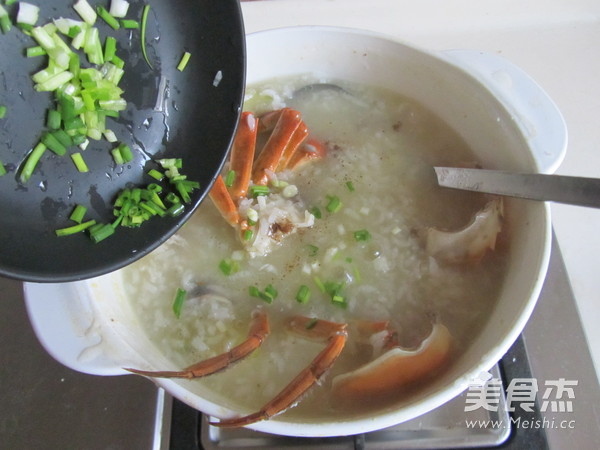 Crab Congee recipe