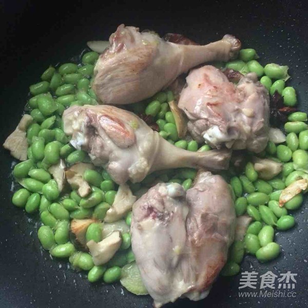 Roasted Duck Legs with Tofu and Edamame recipe