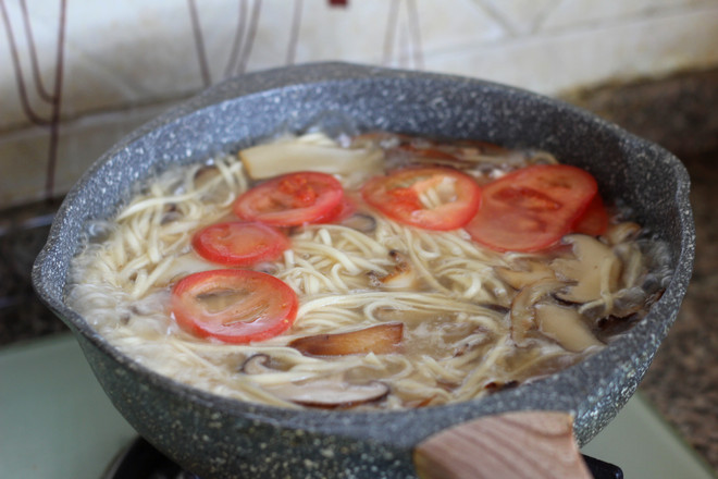 Mushroom Noodle Soup recipe